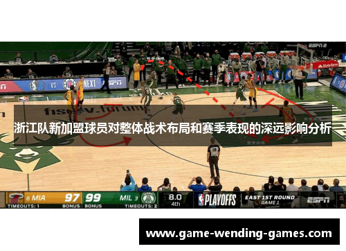 浙江队新加盟球员对整体战术布局和赛季表现的深远影响分析