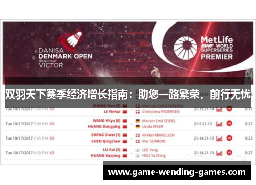 双羽天下赛季经济增长指南：助您一路繁荣，前行无忧
